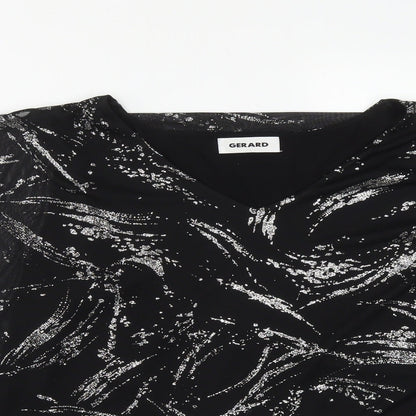 Womens UK Size 20 Gerard Black Basic Blouse