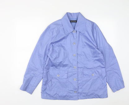 Castle of Ireland Womens Blue   Jacket  Size 14  Button