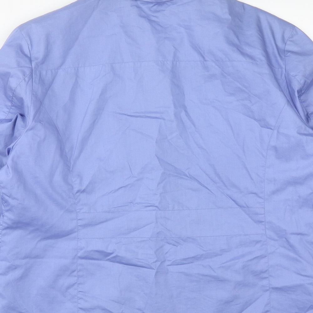 Castle of Ireland Womens Blue   Jacket  Size 14  Button