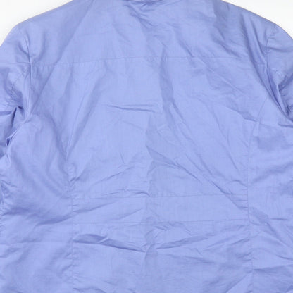 Castle of Ireland Womens Blue   Jacket  Size 14  Button