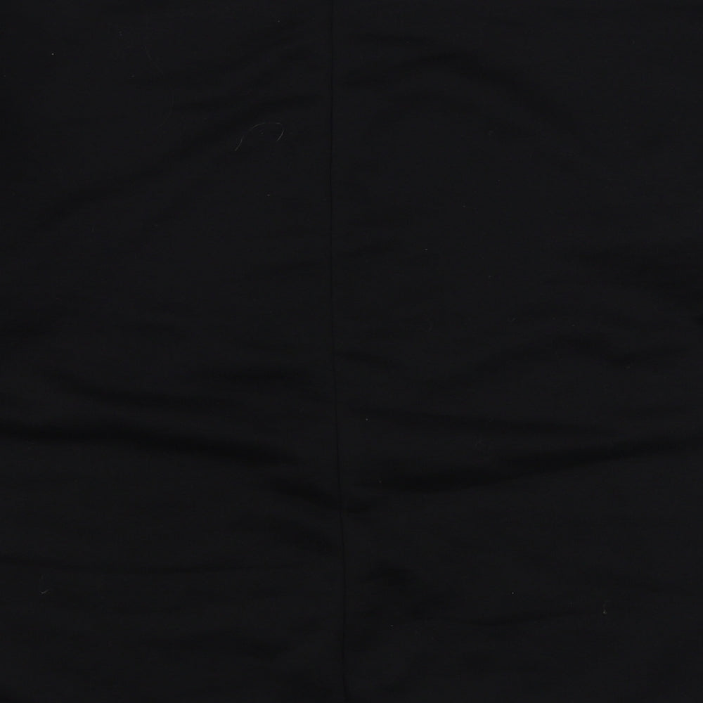 Peacocks Womens Black  Polyester Pullover Sweatshirt Size L  Pullover