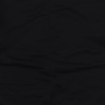 Peacocks Womens Black  Polyester Pullover Sweatshirt Size L  Pullover