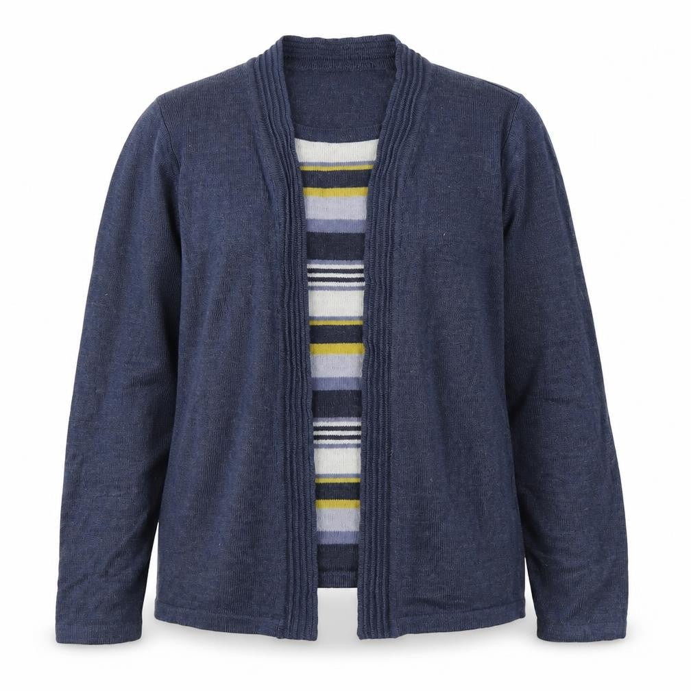 Womens UK Size S EWM Blue Pullover Jumper