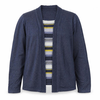 Womens UK Size S EWM Blue Pullover Jumper
