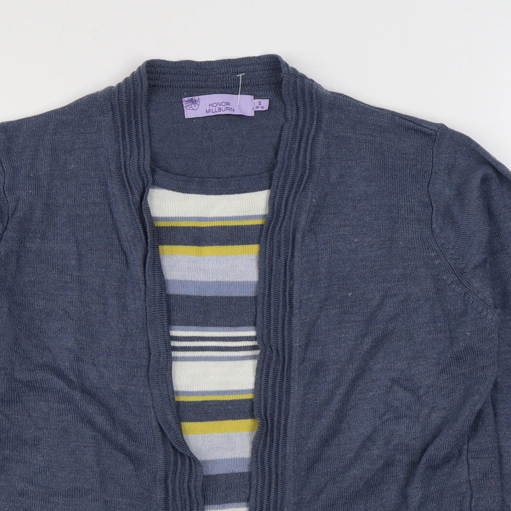 Womens UK Size S EWM Blue Pullover Jumper