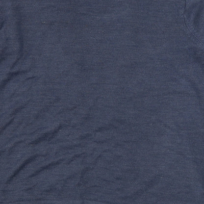 Womens UK Size S EWM Blue Pullover Jumper