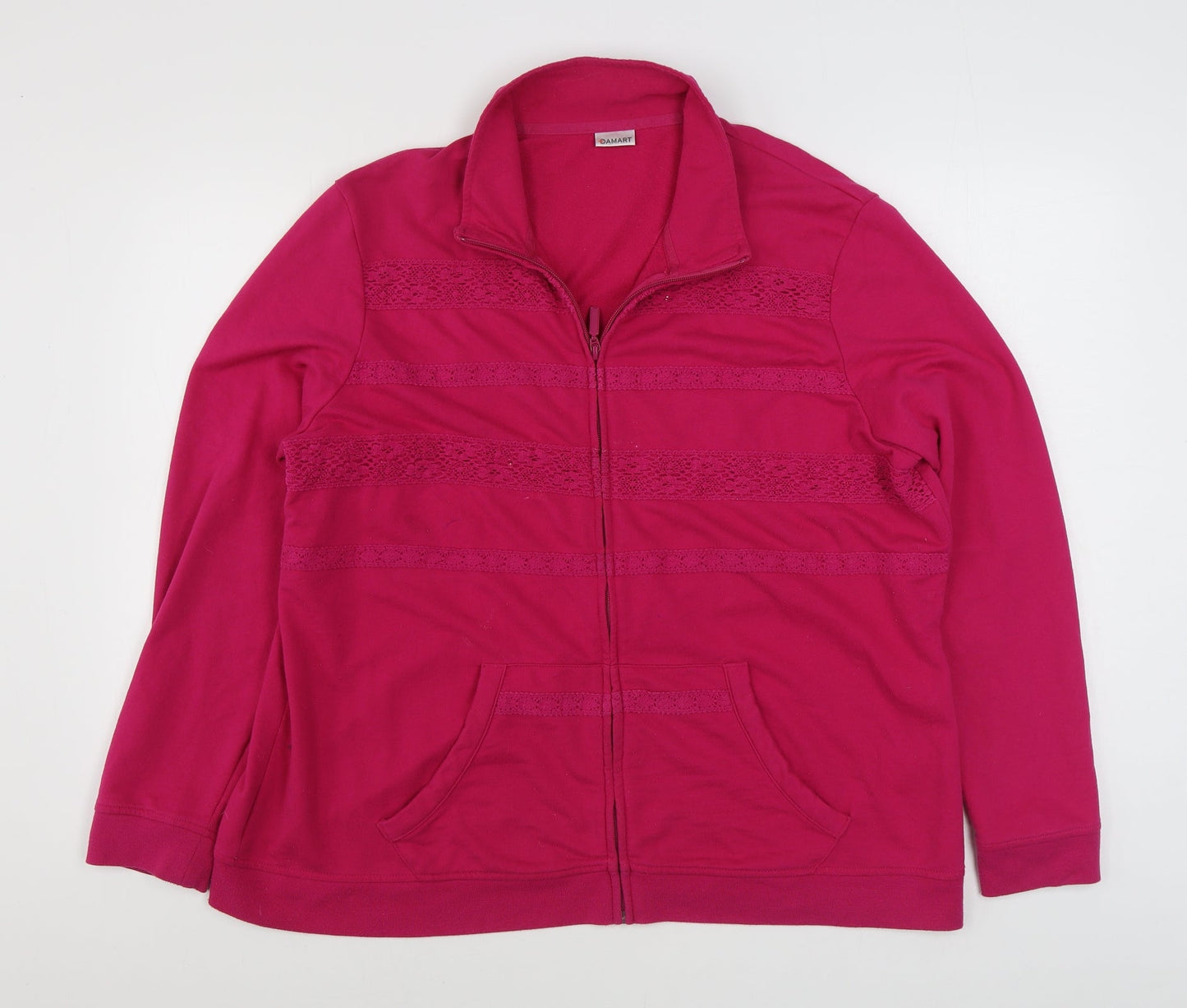 Womens UK Size XL Damart Pink Jacket