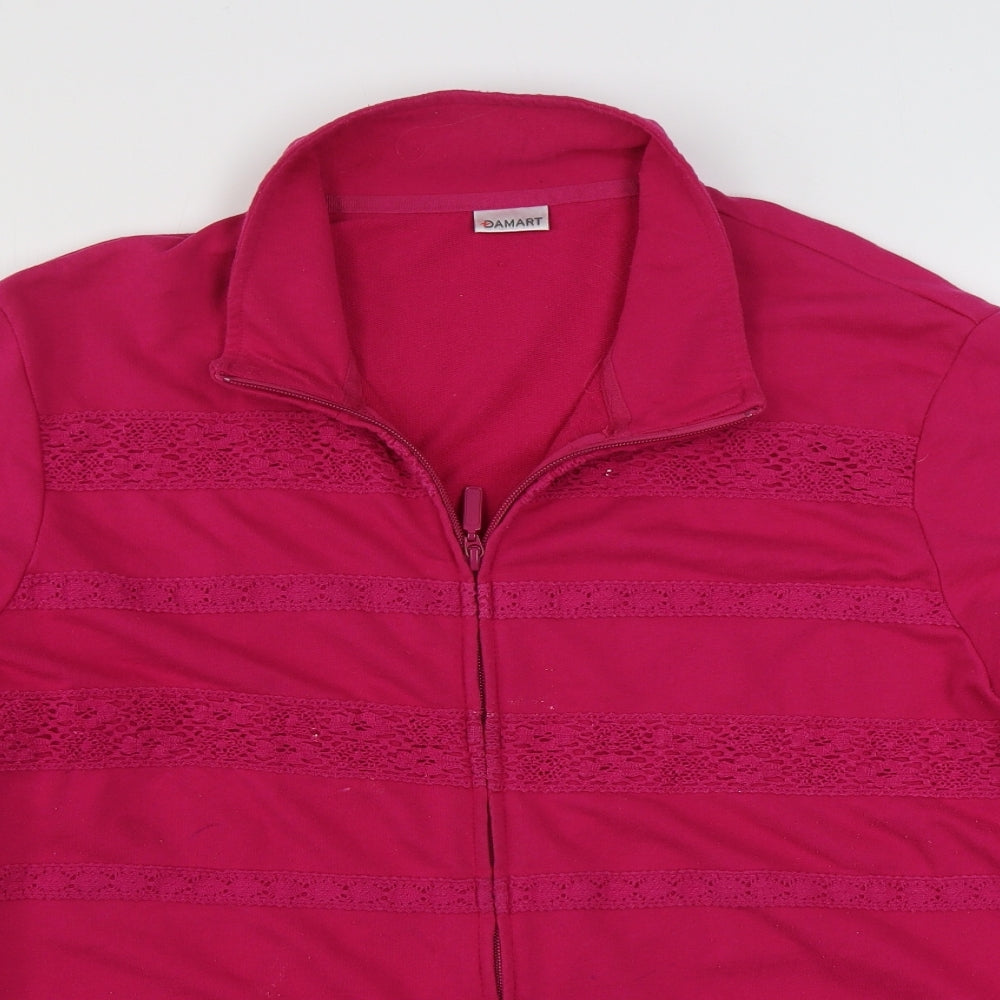 Womens UK Size XL Damart Pink Jacket