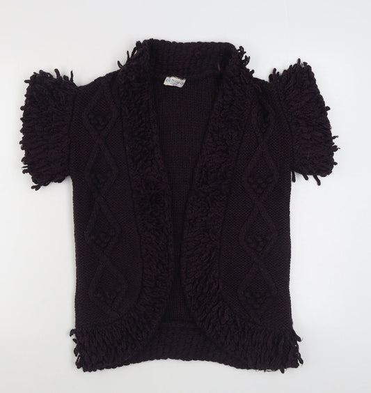 Womens UK Size S Marks and Spencer Purple Cardigan Jumper