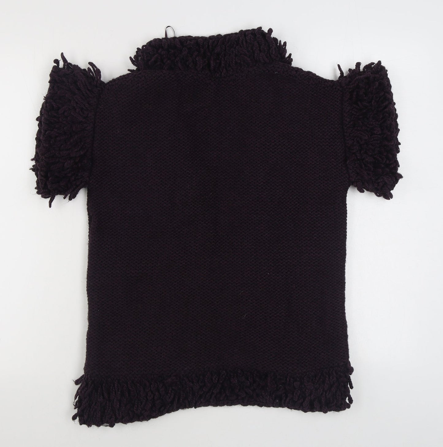 Womens UK Size S Marks and Spencer Purple Cardigan Jumper