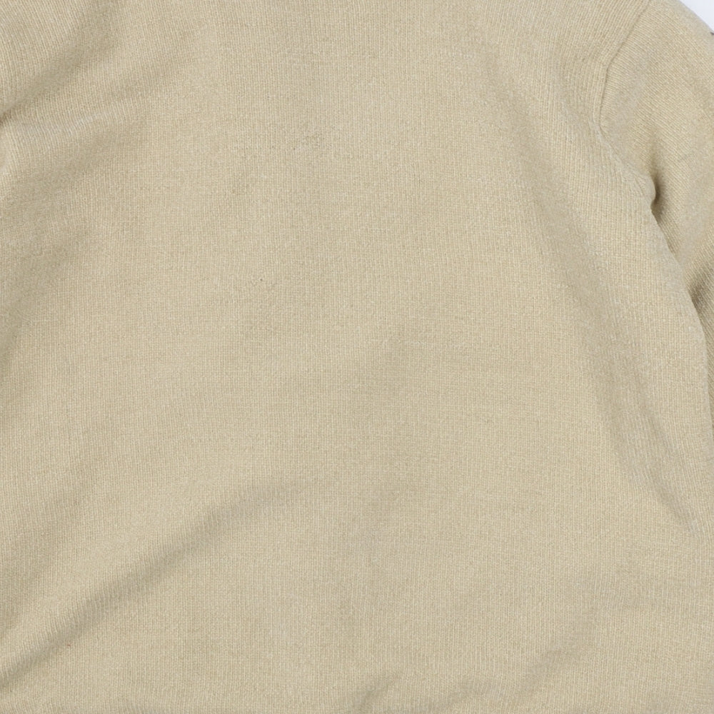 Reflect Collection Womens Beige   Jacket Coatigan Size L  Button