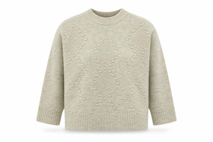 Womens UK Size S New Look Beige Pullover Jumper