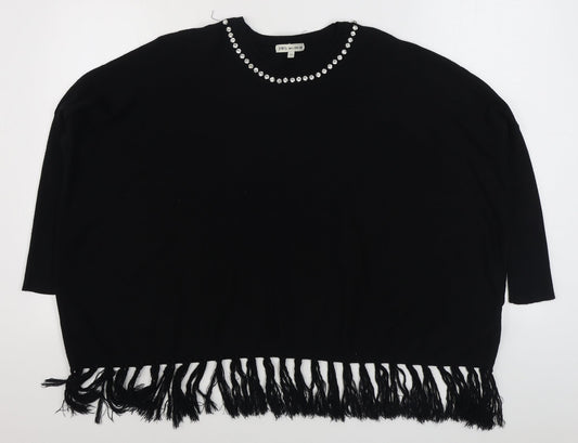 Womens UK Size M Millenium Black Pullover Jumper