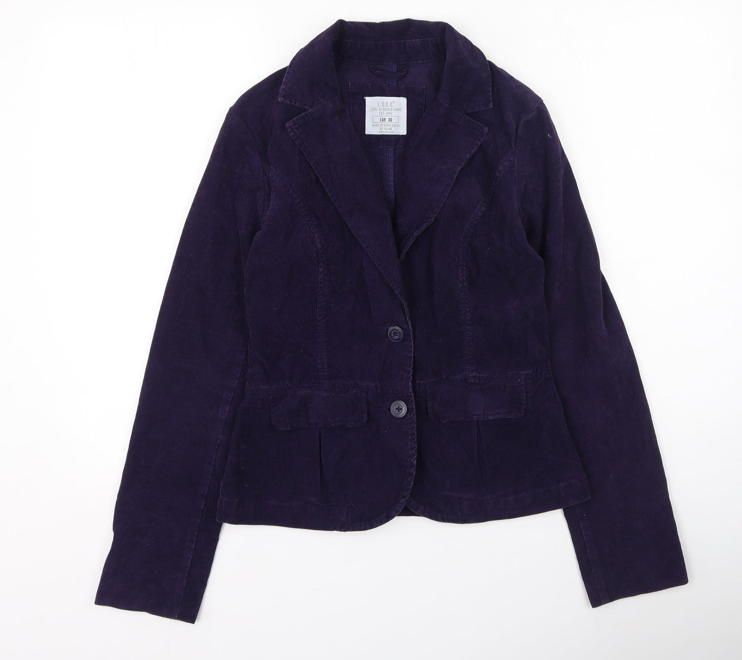 Womens UK Size 36 H&M Blue Jacket