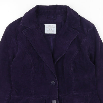 Womens UK Size 36 H&M Blue Jacket