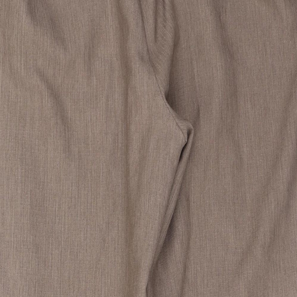 Womens UK Size 20 Marks and Spencer Regular Fit  Beige Trousers