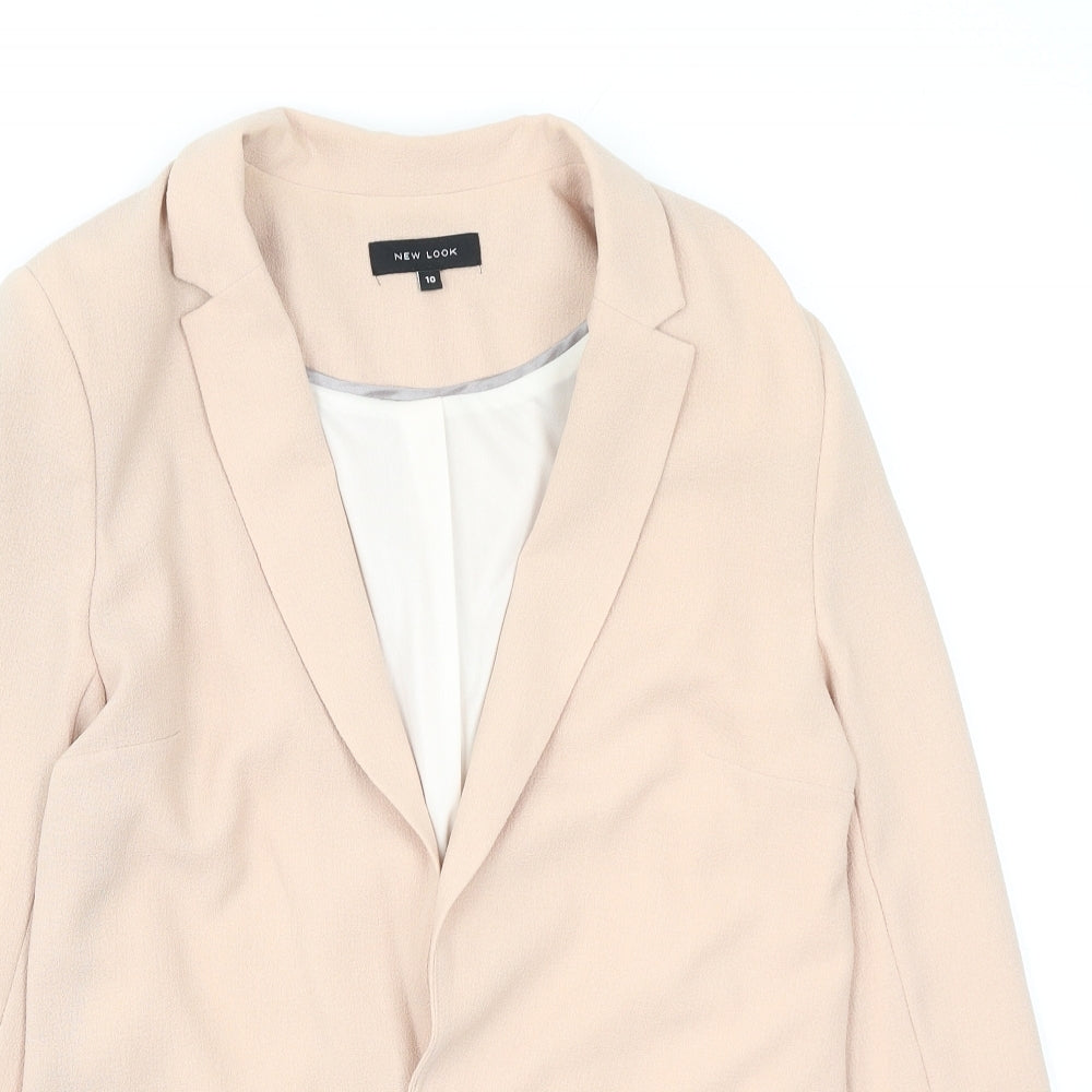 Womens UK Size 10 New Look Pink Cardigan Jumper