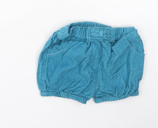 TU Baby Green  Cotton Cropped Trousers Size 0-3 Months