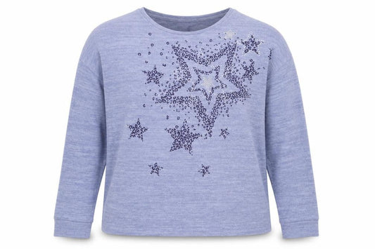 Womens UK Size 12 Papaya Purple Pullover Jumper