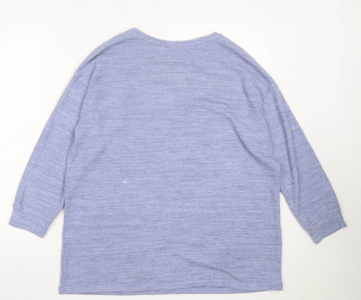 Womens UK Size 12 Papaya Purple Pullover Jumper