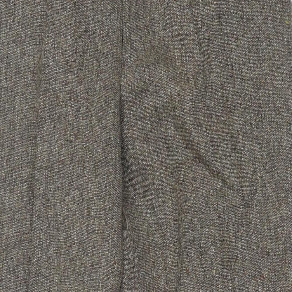 Womens UK Size 30 in Preworn Regular Fit  Brown Trousers