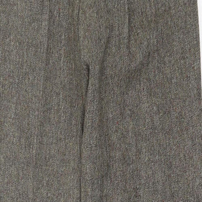 Womens UK Size 30 in Preworn Regular Fit  Brown Trousers