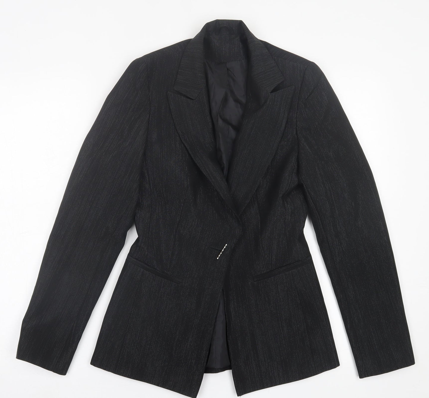 Womens UK Size 8 bay Black Jacket