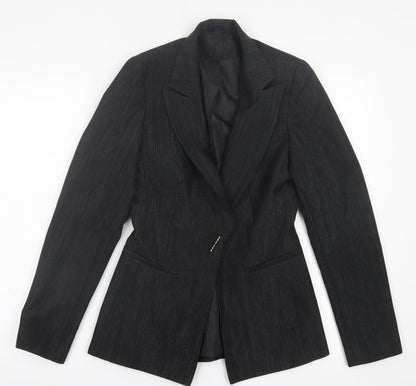 Womens UK Size 8 bay Black Jacket