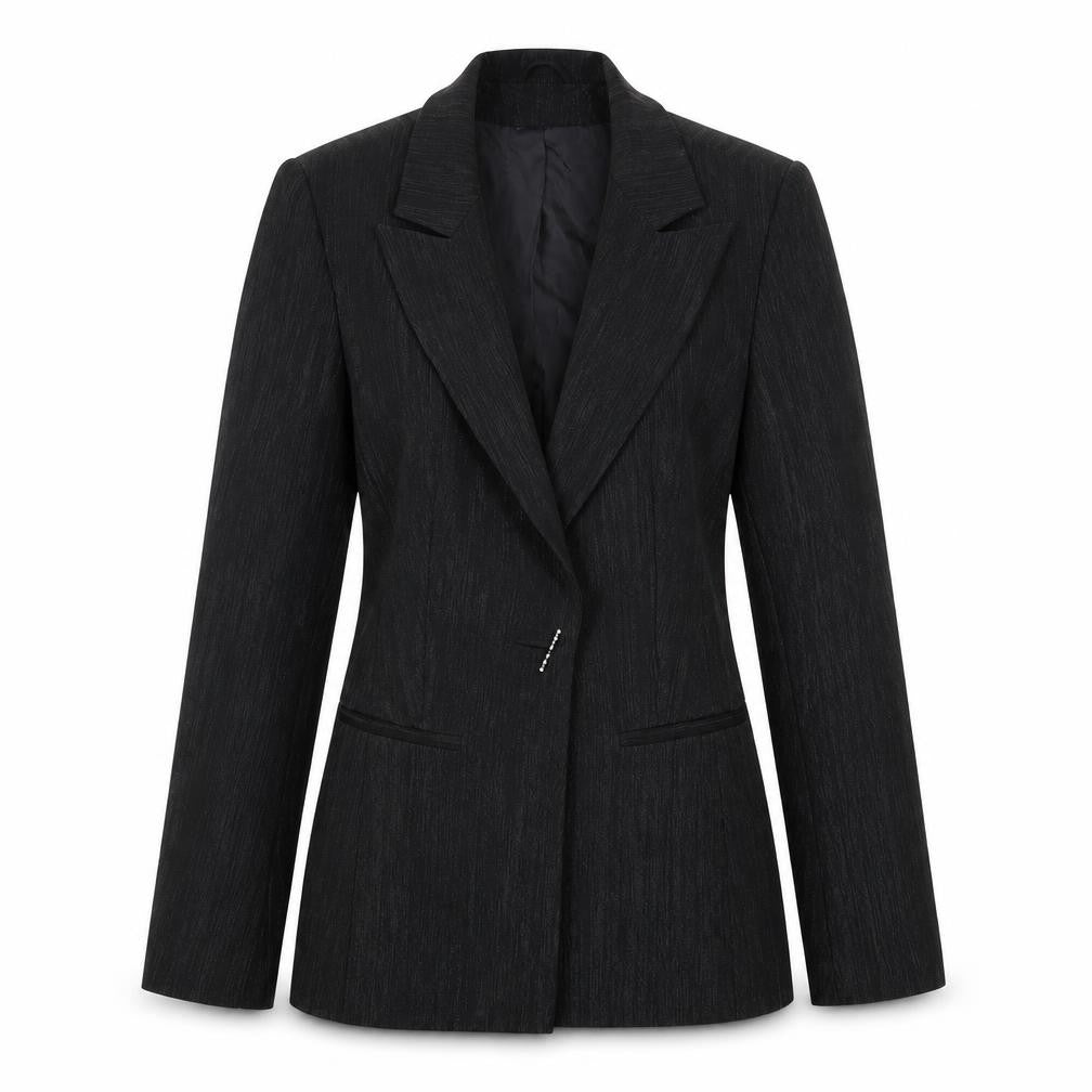 Womens UK Size 8 bay Black Jacket
