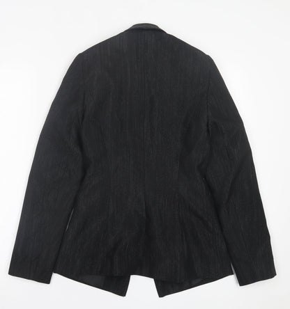 Womens UK Size 8 bay Black Jacket
