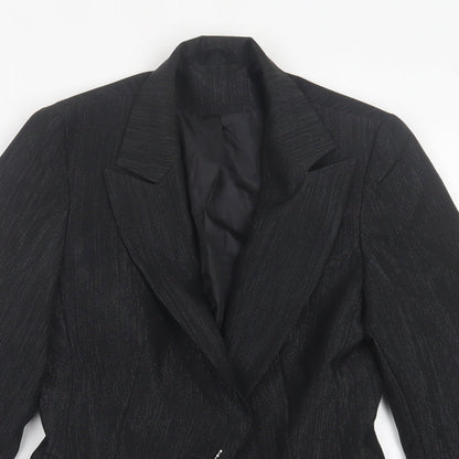 Womens UK Size 8 bay Black Jacket
