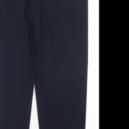 Womens UK Size 18 Marks and Spencer Regular Fit  Blue Trousers