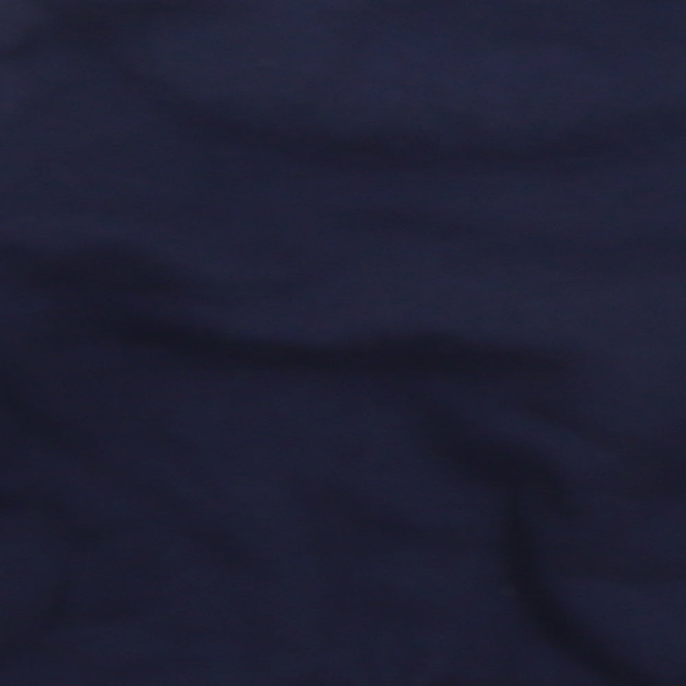 Fred & Flo Boys Blue  Cotton Basic T-Shirt Size 9-12 Months Crew Neck Pullover - You Are My World