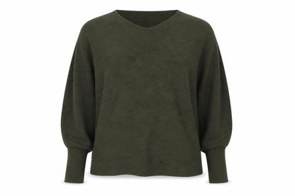 Womens UK Size 18 Primark Green Pullover Jumper