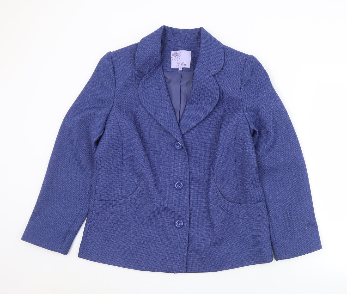 Womens UK Size 14 EWM Blue Jacket
