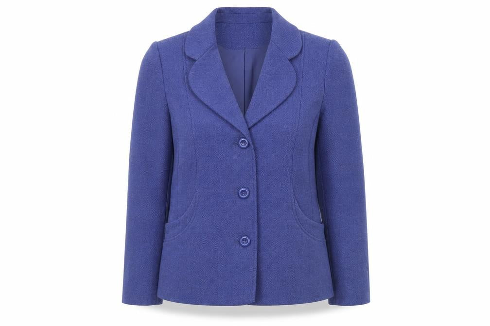 Womens UK Size 14 EWM Blue Jacket