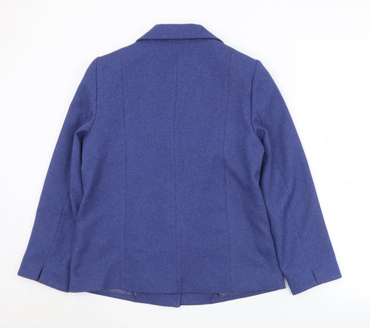 Womens UK Size 14 EWM Blue Jacket