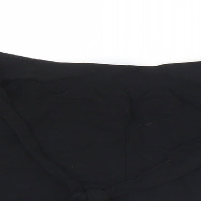 Primark Womens Black  Viscose Hot Pants Shorts Size 8 L3 in Regular