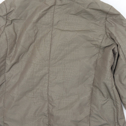 Womens UK Size XL Danni Mac Brown Quilted Coat