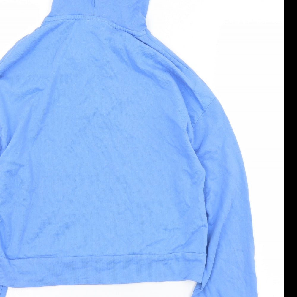 Womens UK Size 6 ASOS Blue Pullover Hoodie
