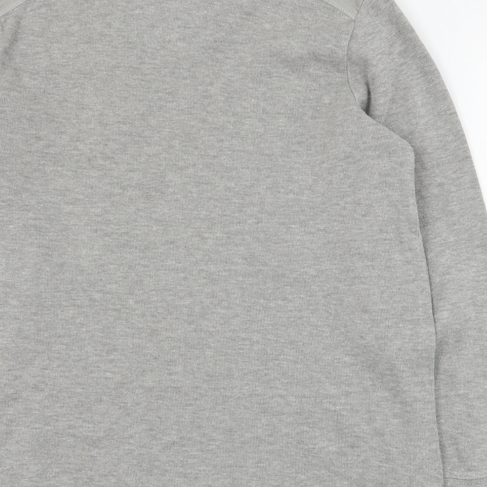 Mens UK Size M Dissident Grey Pullover Sweatshirt