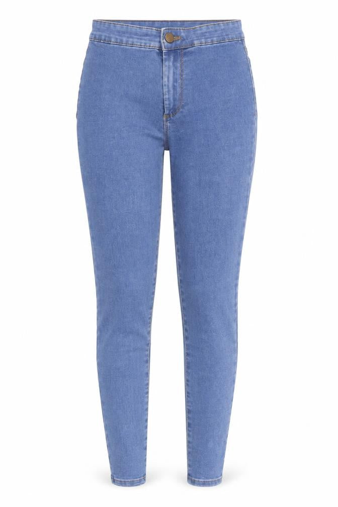 Womens UK Size 6 Topshop Regular Fit Skinny Blue Jeans