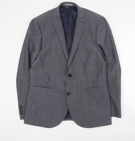 Mens UK Size L NEXT Regular Grey Suit Jacket