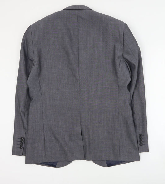 Mens UK Size L NEXT Regular Grey Suit Jacket