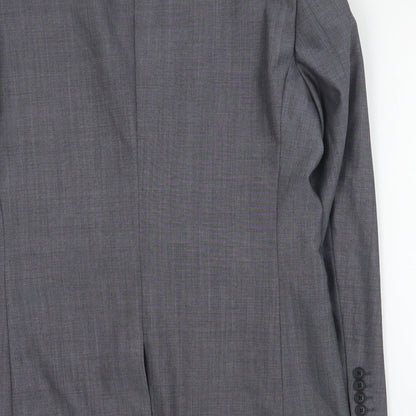 Mens UK Size L NEXT Regular Grey Suit Jacket