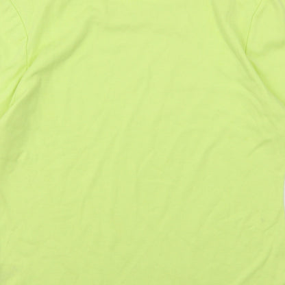 Womens UK Size S Paramour Green Basic T-Shirt