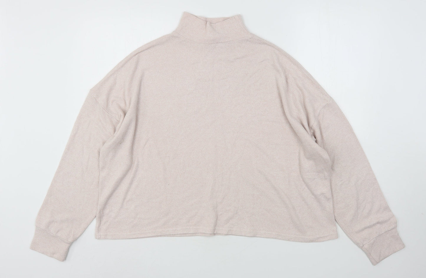 Womens UK Size L New Look Pink Pullover Jumper