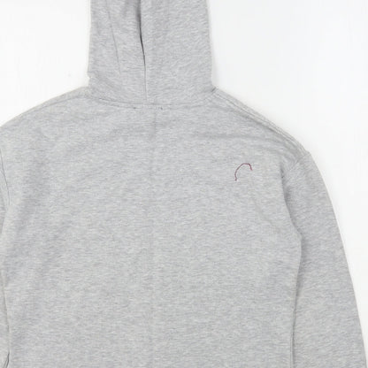 New Look Girls Grey  Polyester Pullover Hoodie Size 12-13 Years   - Friends