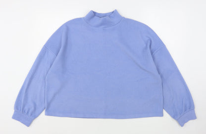 Womens UK Size L New Look Blue Pullover Jumper
