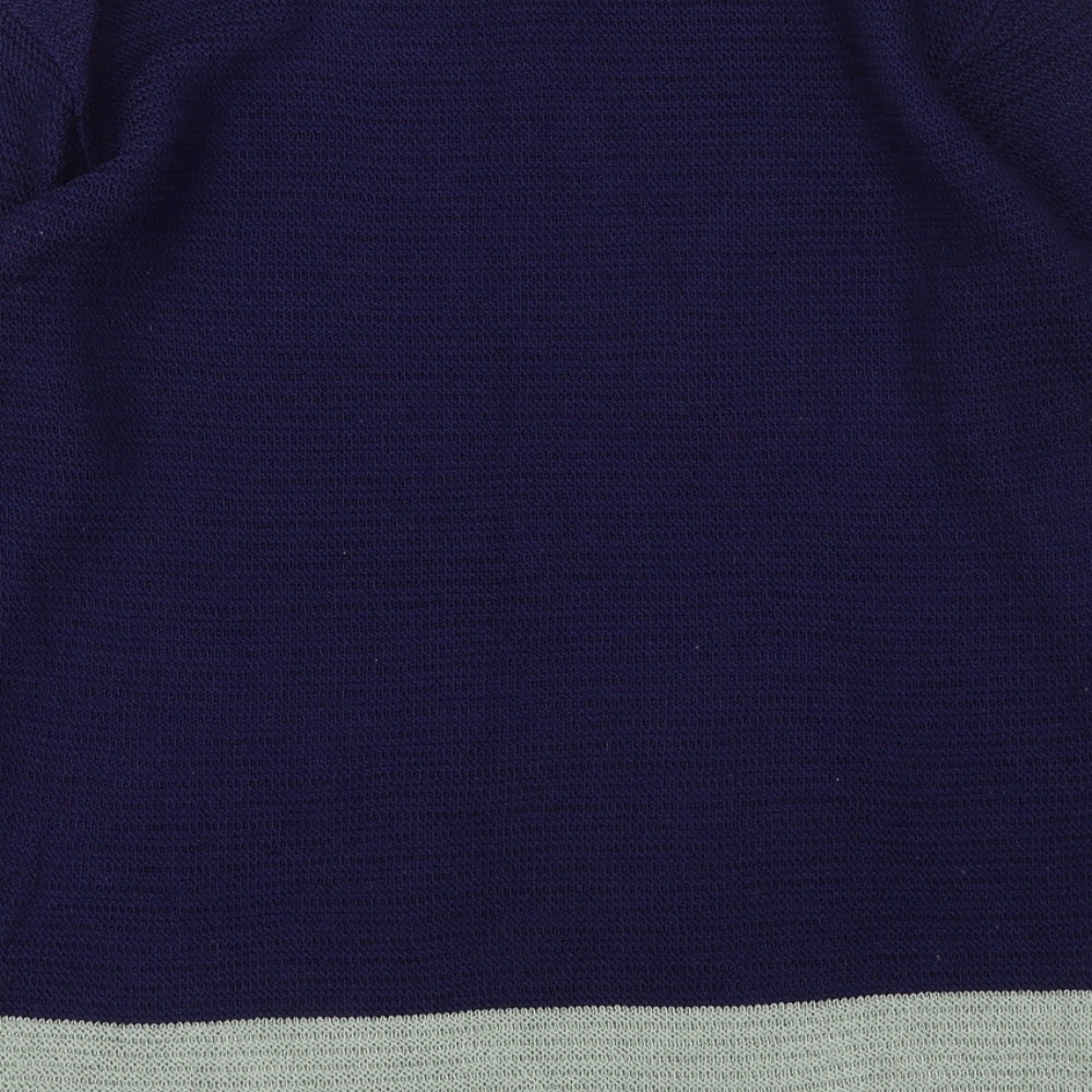 Womens UK Size S Mitzy Blue Pullover Jumper
